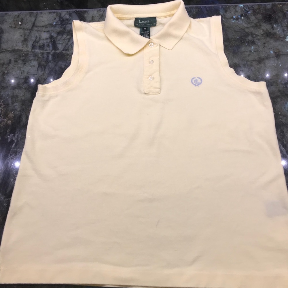 Lauren Ralph Lauren sleeveless polo shirt Med